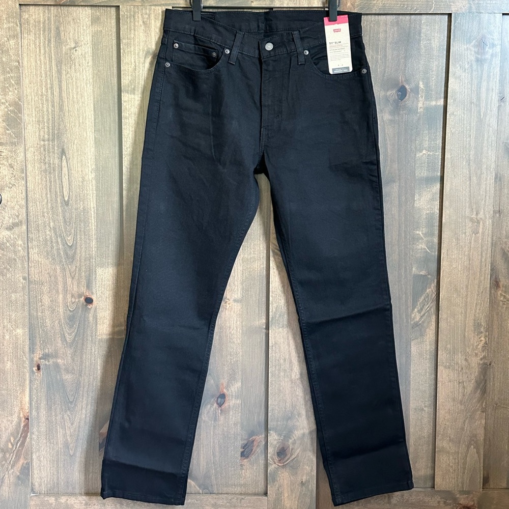 NWT Levi’s Men’s 511 Slim Black Jeans